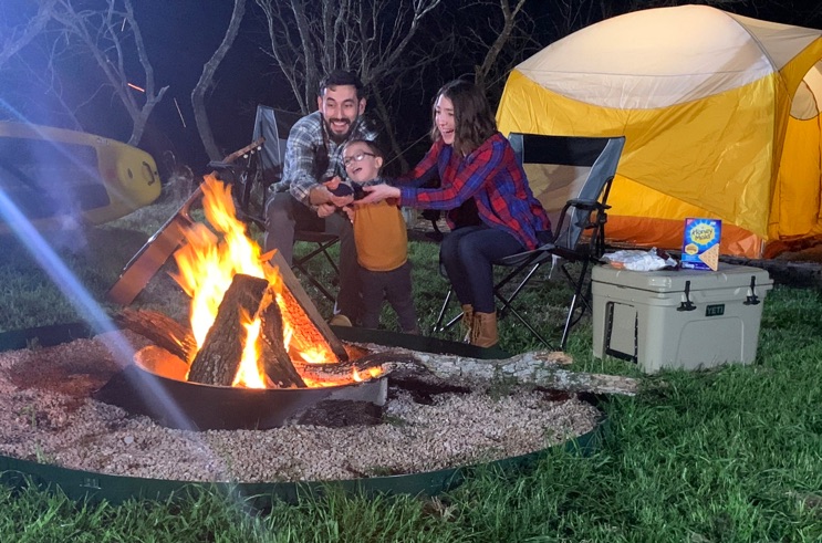 Tent Camping Texas Hill Country